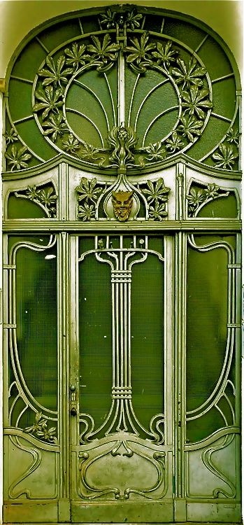 Art Nouveau doors