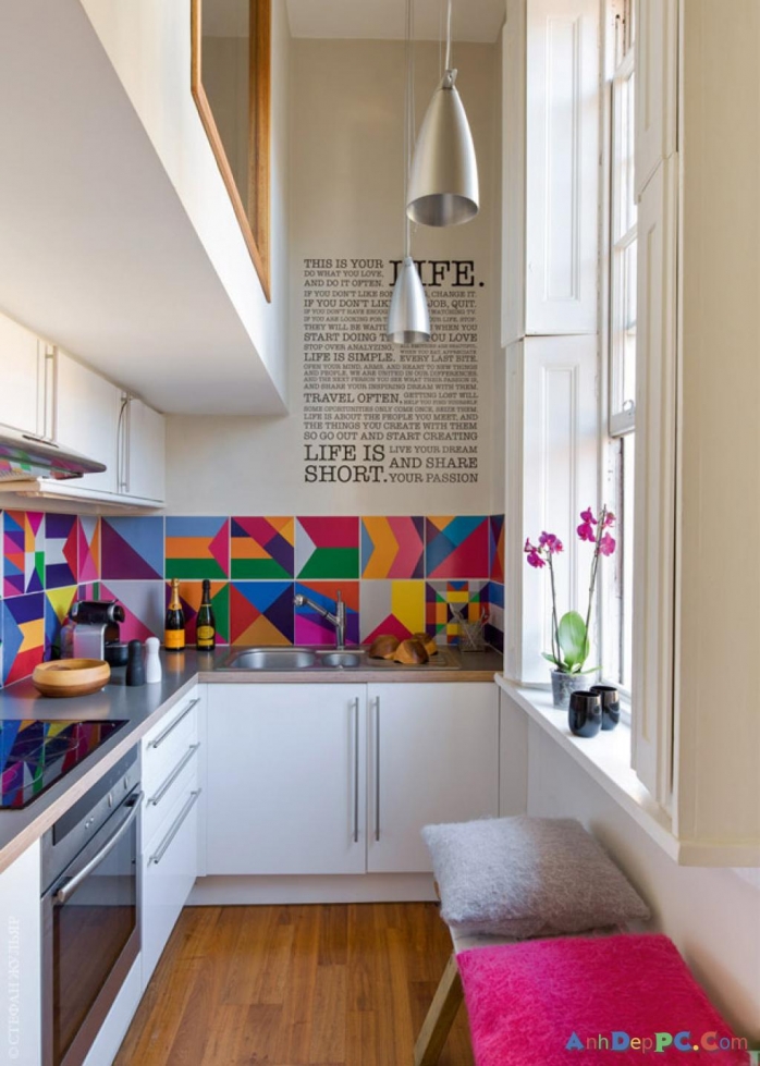 Яркая квартира 25м² декоратора и галериста Марка Перидиса в Лондоне