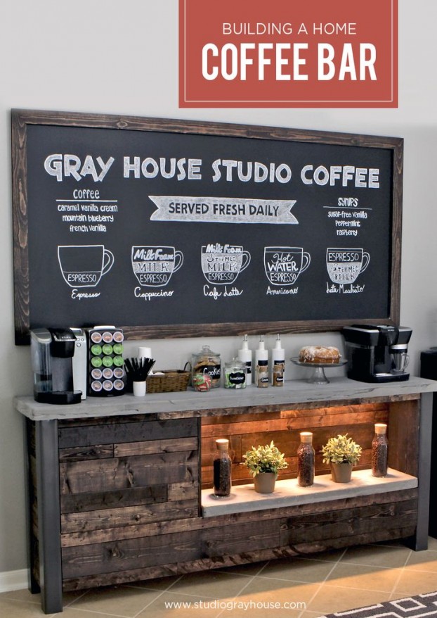 Для всех любителей кофе и чая. The Coffee & Tea Station and Storage