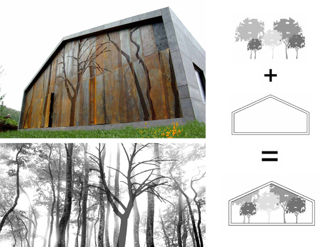 Сборный дом на природе (Prefabricated Nature) от MYCC