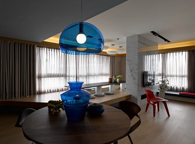Апартаменты 126 м2 в New Taipei City от Ganna Design