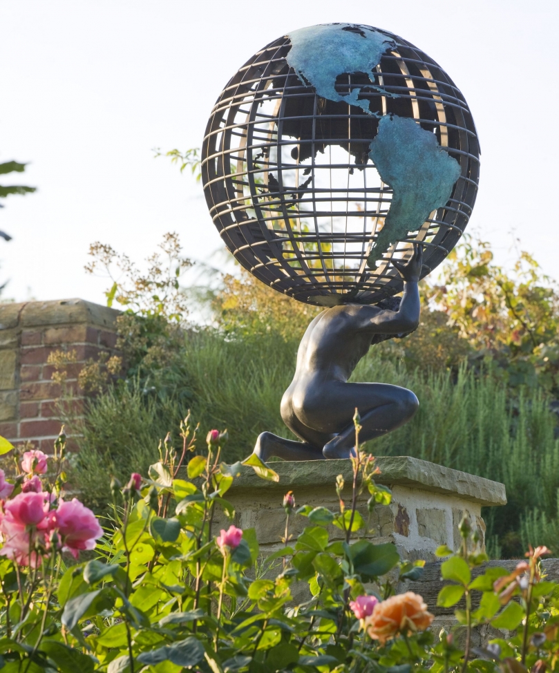 Современные садовые скульптуры от David Harber