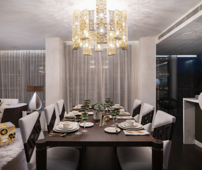 Интерьеры лондонской высотки DAMAC Tower, созданные в сотрудничестве с Versace Интерьеры лондонской высотки DAMAC Tower, созданные в сотрудничестве с Versace