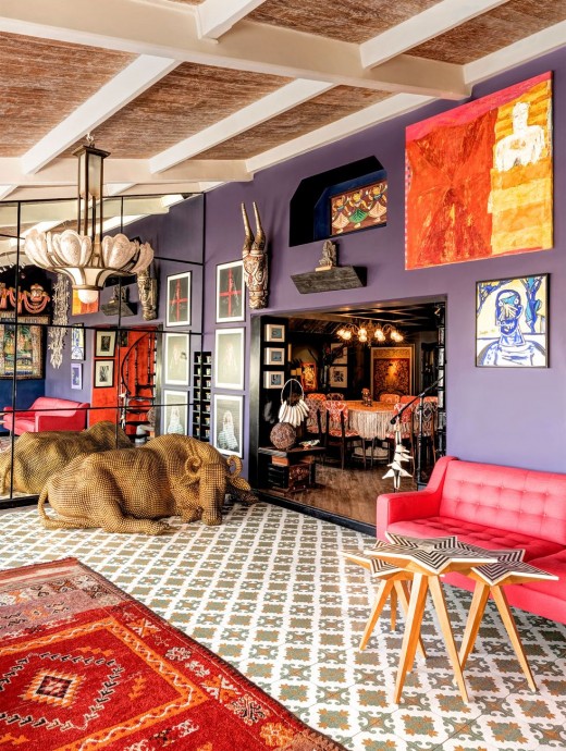 Квартира дизайнера Шрилы Чаттерджи в Мумбаи