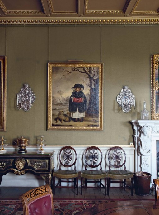 Замок Боухилл в Шотландии, в котором хранится одна из величайших частных коллекций картин в мире