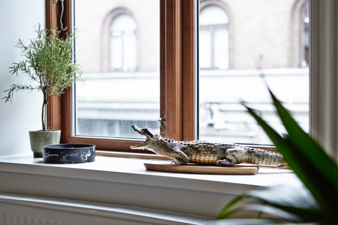 Квартира дизайнера Рене Хансена в Орхусе, Дания