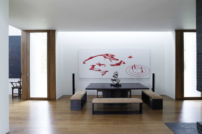 Дом китайского художника, скульптора и архитектурного дизайнера Ай Вэйвэя в долине Гудзона, Нью-Йорк
