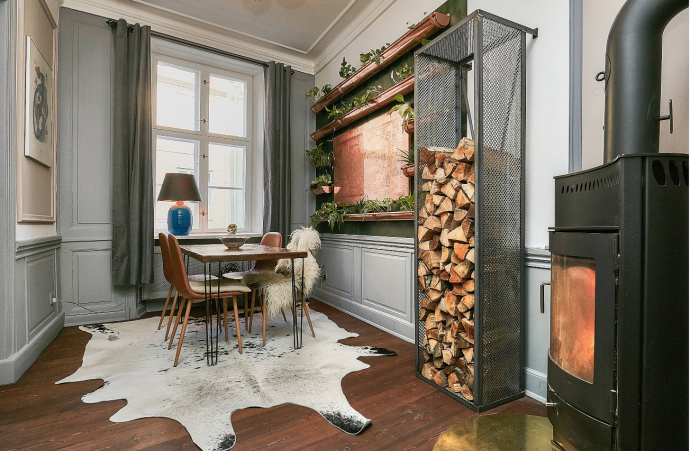 Квартира художника и дизайнера Йеппе Бьёрнберг-Хансена в Копенгагене, Дания
