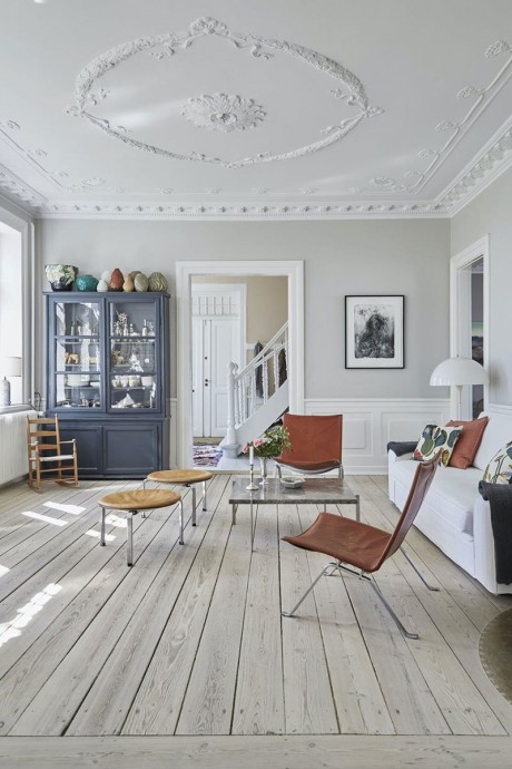 Дом дизайнера Чилле Грута в пригороде Копенгагена, Дания