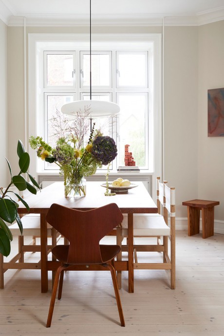 Квартира французского дизайнера Лу Чарье в Копенгагене, Дания