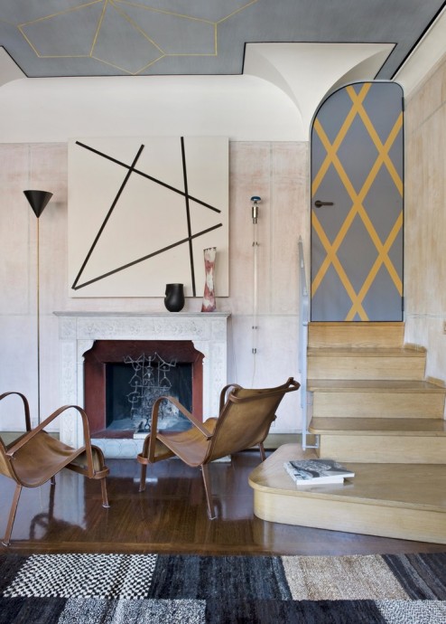 Квартира галеристки Нины Яшар в Милане