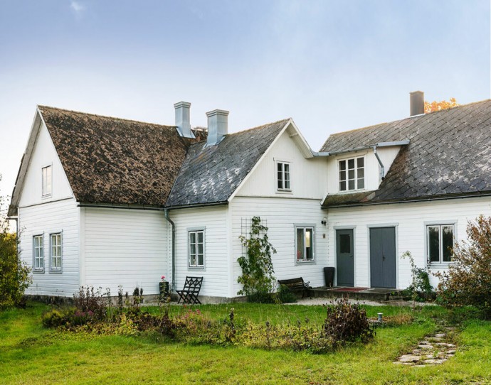 Дом XIX века постройки на шведском острове Готланд