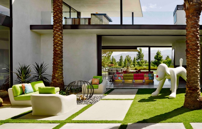 Гламурная вилла в Палм-Спрингс, Калифорния Гламурная вилла в Палм-Спрингс, Калифорния