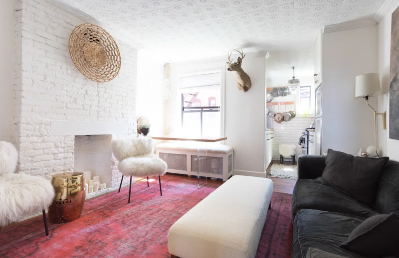 Оформление нью-йоркской квартиры дизайнера интерьеров