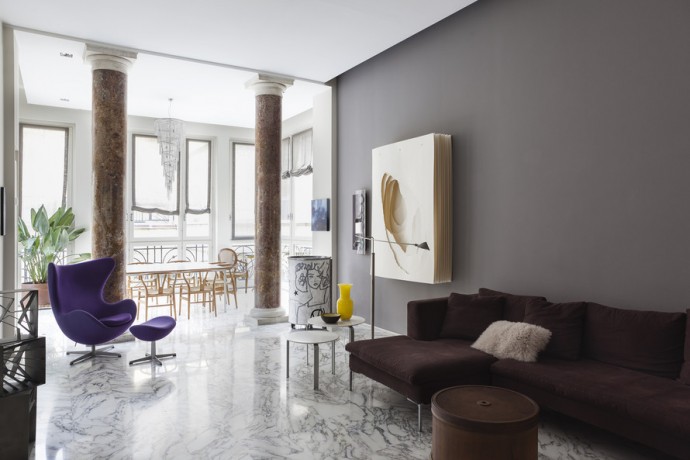 Квартира архитектора Франчески Кутини в Милане