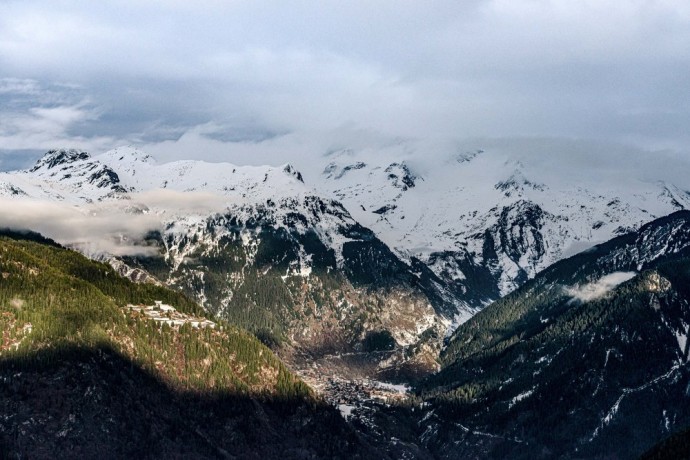 Шале во французских Альпах