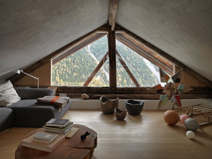 Дом художника и скульптора Отмара Преннера в провинции Больцано, Доломитовые Альпы