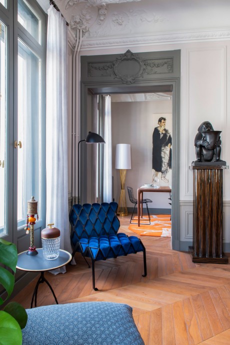 Квартира дизайнера Себастьяна Карона в Париже