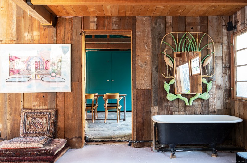 Дом дизайнера Карли Джо Морган, расположенный на холмах каньона Топанга в Калифорнии