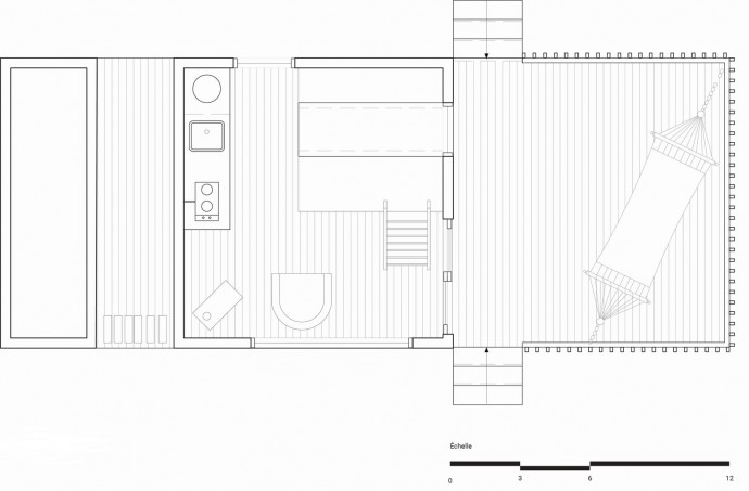 La Pointe: мини-дом, спроектированный для парка Пуассон-Блан, Оттава, Канада