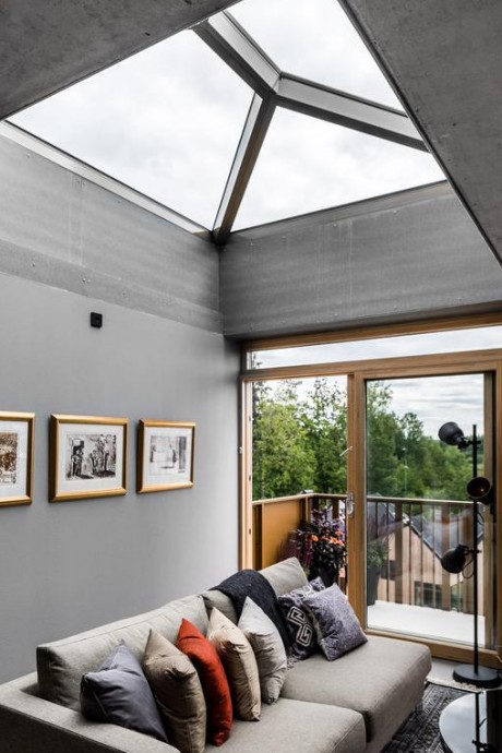 Шведская квартира-лофт площадью 95 м2 Шведская квартира-лофт площадью 95 м2