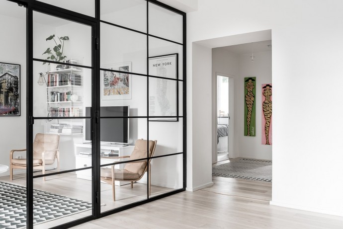 Шведская квартира площадью 107 м2