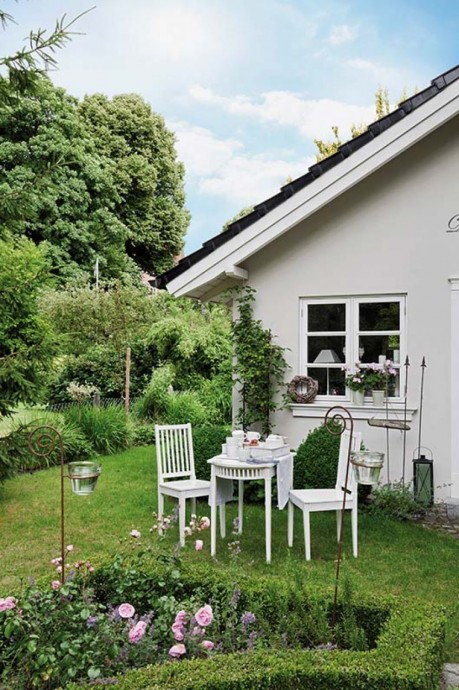 Небольшой деревенский дом для молодой семейной пары в Германии