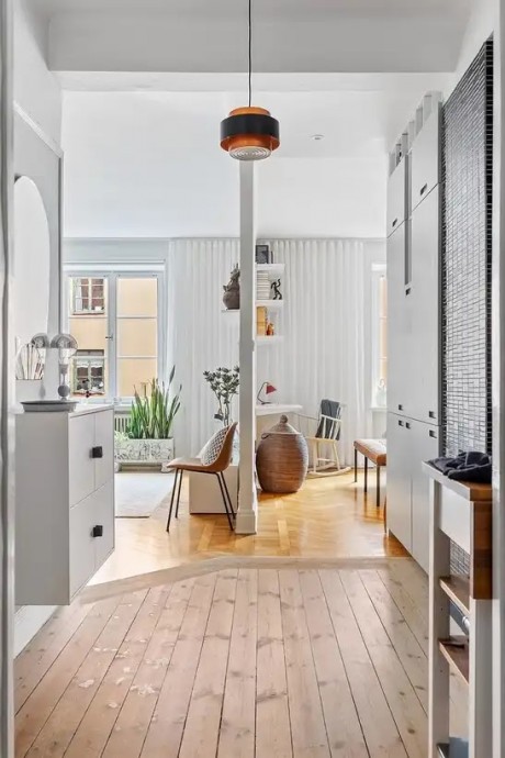 Шведская квартира площадью 45 м2