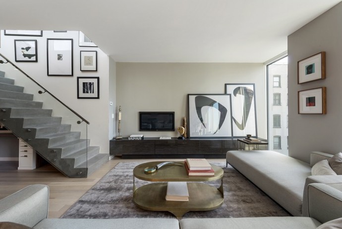 Апартаменты с террасой в Нью-Йорке