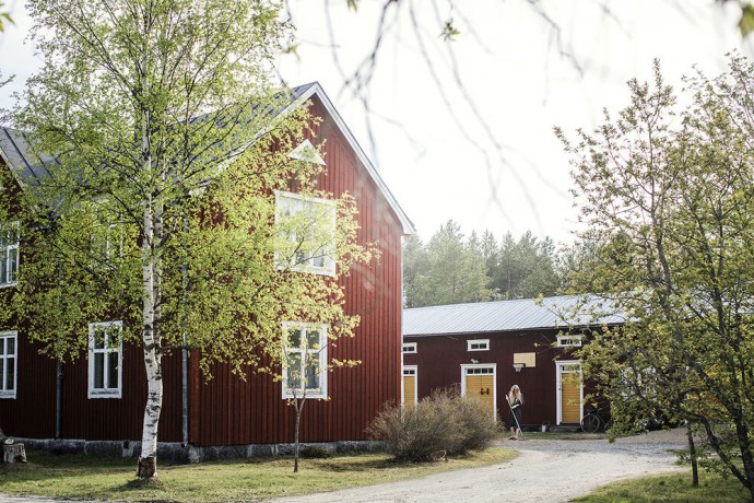 Деревенский коттедж на севере Швеции