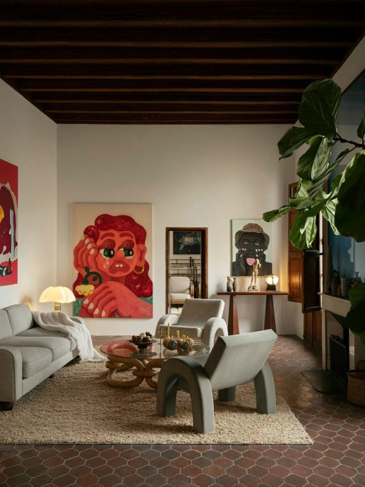 Квартира дизайнеров Лины и Эдина Кьельвертц в 100-летнем доме на Мальорке