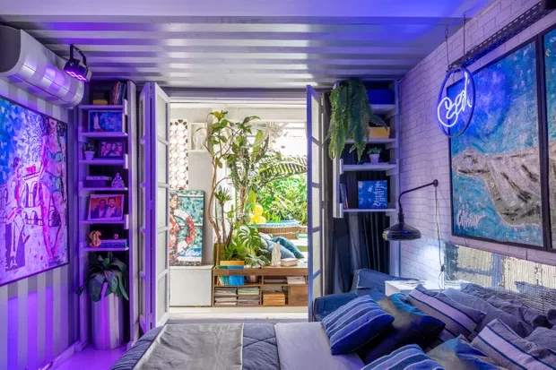 Квартира художника Андерсона Тайвза в Копакабане, Рио-де-Жанейро