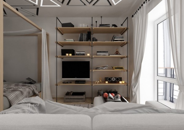 Уютная квартира в минималистичном стиле