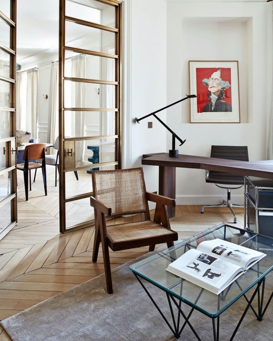 Дизайнерская квартира в Париже