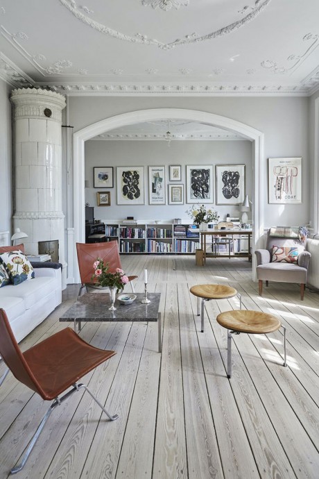 Дом дизайнера Чилле Грута в пригороде Копенгагена, Дания