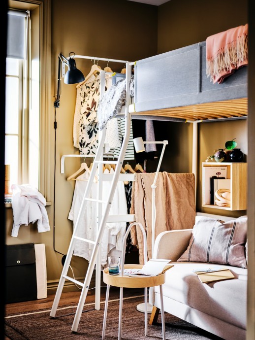 Квартира для соседок-студенток, оформленная дизайнером IKEA Хансом Бломквистом