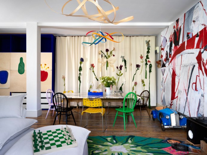 Квартира совладельца бренда элитной мебели Maker & Son Феликса Конрана в Лондоне