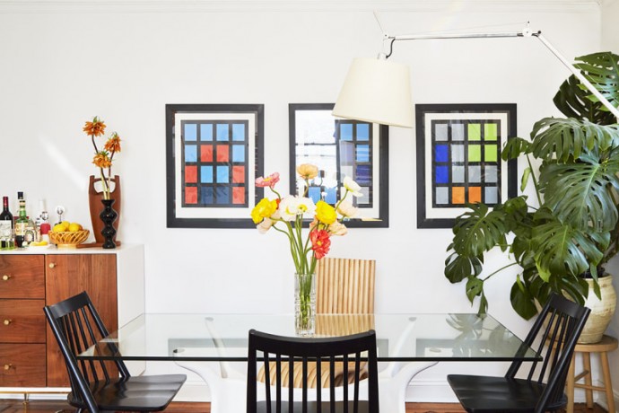 Квартира владелицы магазина цветов Popup Florist Келси Хейс в Нью-Йорке