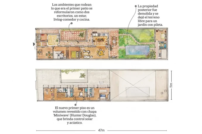 100-летний дом архитектора Игнасио Монтальдо в Аргентине