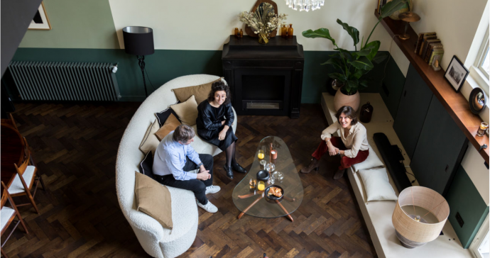 Дом дизайнера Флоренс Понсе и ее родителей в парижском богемном районе Пигаль