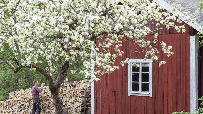 Фермерский дом конца XIX века в пригороде Энчёпинга, Швеция