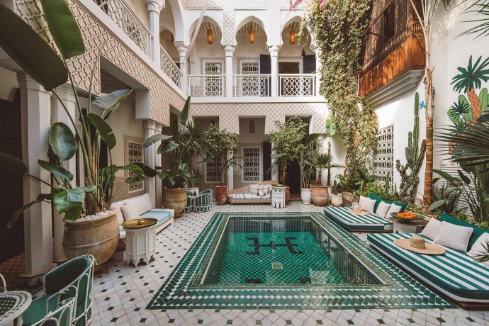 Отель Le Riad Yasmine в Марракеше, Марокко