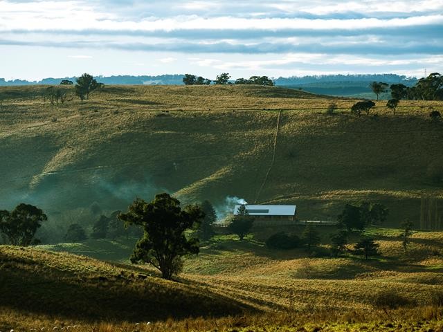 Современный фермерский дом в Новом Южном Уэльсе, Австралия