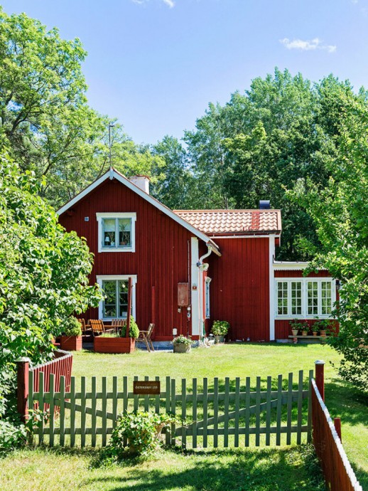 Деревенский дом XIX века в коммуне Эскильстуна, Швеция