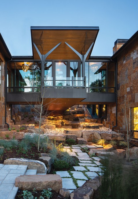 Элегантный интерьер дома в Колорадо