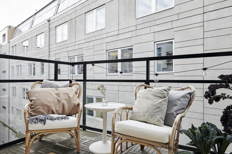 Апартаменты площадью 35 м2 в Стокгольме