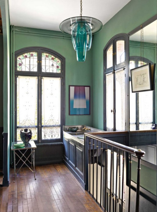 Дом дизайнера Пьера Гоналона в пригороде Парижа