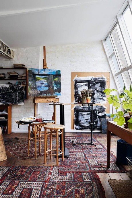 Дом художницы Линды Хиткоут-Эмори в Лондоне