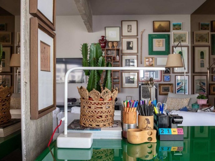 Квартира архитектора Тьяго Манарелли в Сан-Паулу