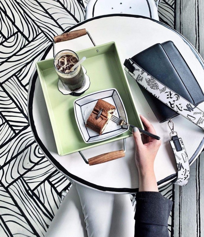 Уникальный дизайн Greem Caf&eacute; в Сеуле